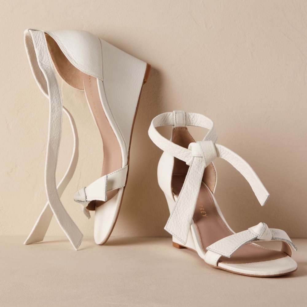 Shoes of Prey BHLDN Leather Tie Wedges